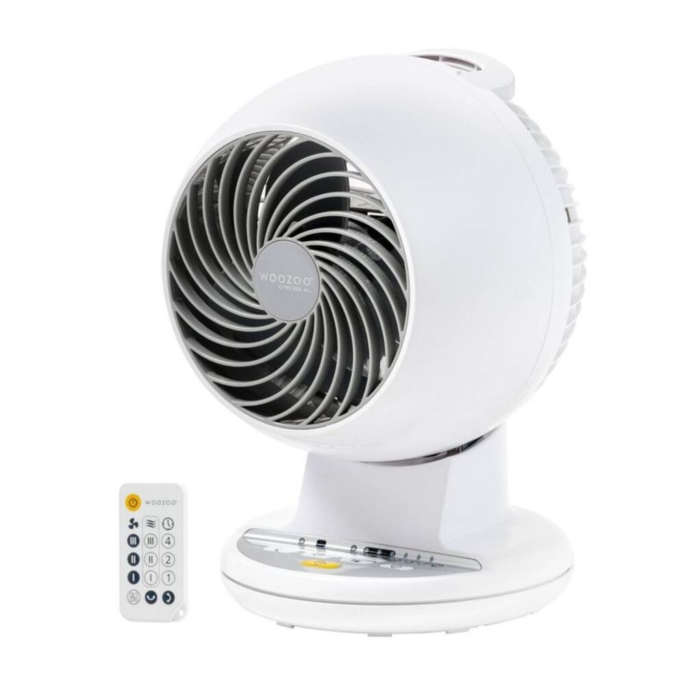 Woozoo - IRIS WOOZOO Oscillating 3 Speed Setting with Remot White